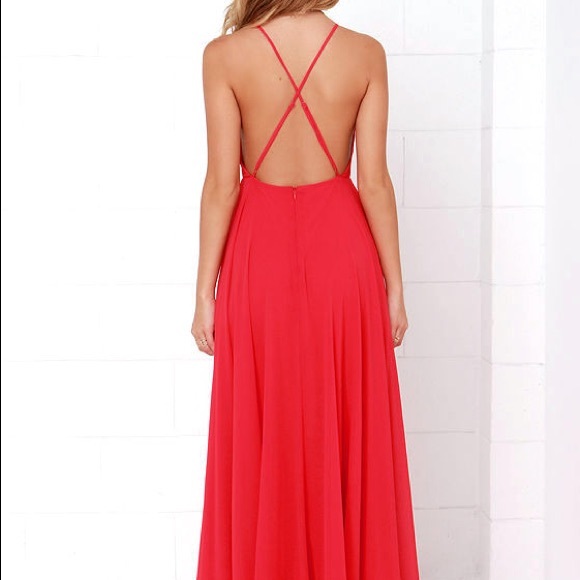 Lulu’s Mythical Kind of Love Red Maxi Dress - Picture 2 of 8